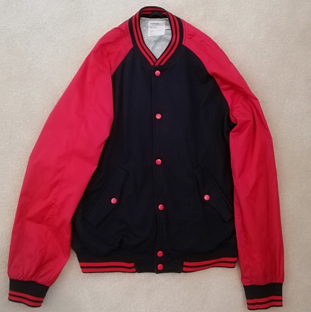 Topman Varsity Bomber jacket size L